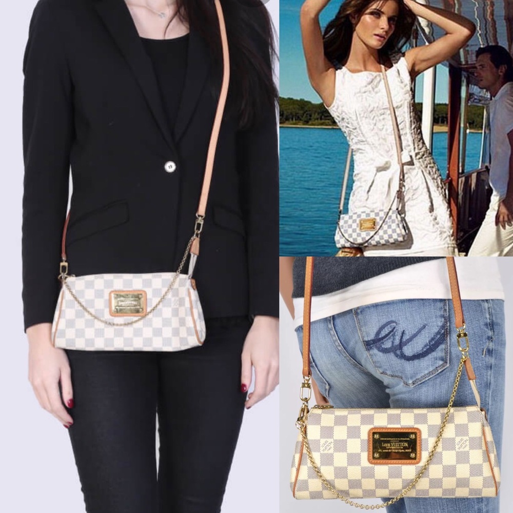 ⭐️BEAUTIFUL ⭐️CROSSBODY LOUIS VUITTON Eva azure